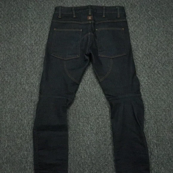 G Star Jeans Mens 30x30 Blue 5620 3D Slim 5 Pocket Dark Wash Denim